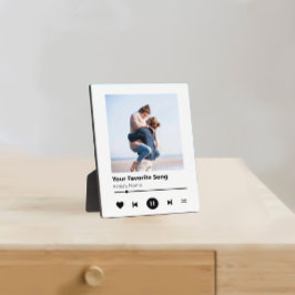 カスタムカップルの写真 |アニバーサリーミュージックギフト フォトプラーク