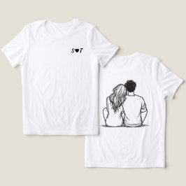 カスタムカップルギフト 女性用トリブレンドTシャツ トライブレンドTシャツ
