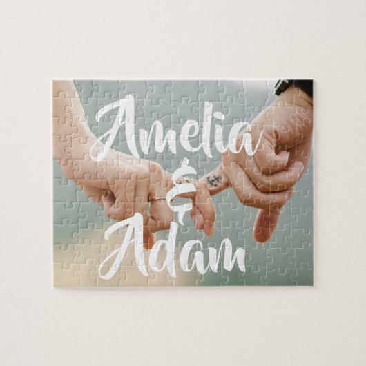 カスタムカップルパズル ジグソーパズル (横)