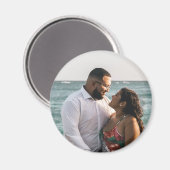 カスタムカップル写パーソナライズされた真 マグネット (正面/裏面)