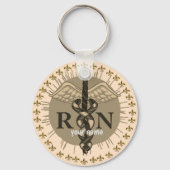 カスタムカドゥセウスRNナースキーチェーン キーホルダー (正面)