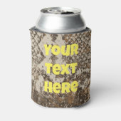 カスタムカモフラージュ狩りクーラーボックス 缶クーラー (缶裏面)