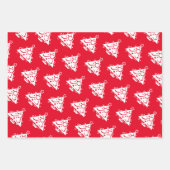 カスタムカラフルクリスマス包装紙シート ラッピングペーパーシート (正面)