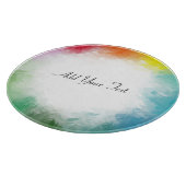 カスタムカラフルテンプレート手書きスクリプモダント カッティングボード (角)