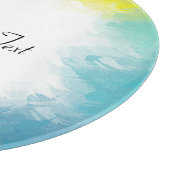 カスタムカラフルテンプレート手書きスクリプモダント カッティングボード (角)