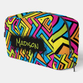 カスタムカラフルネオングラフィティ通りアートパターン ドップキット (右コーナー)