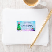 カスタムカラフルプレゼント ラベル (インサイチュ)