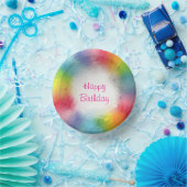 カスタムカラフルモダンテンプレートハッピーバースデー ペーパーボウル (パーティー)