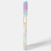 カスタムカラフル可愛いおもしろい夏の水の色パターン Case-Mate iPhoneケース (裏面 / 右)