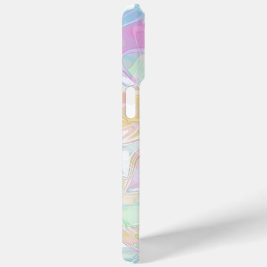 カスタムカラフル可愛いおもしろい夏の水の色パターン Case-Mate iPhoneケース (裏面 / 右)