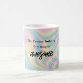 カスタムカラフル女性ギフト コーヒーマグカップ (中央)
