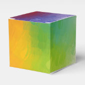 カスタムカラフル抽象芸術アーエレガントモダントレンディー フェイバーボックス (正面サイド)