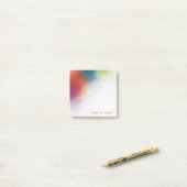 カスタムカラフル抽象芸術テンプレートトレンディー ポストイット (デスク上)