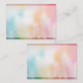 カスタムカラフル抽象芸術空白のテンプレートモダン ノートカード (正面/裏面)