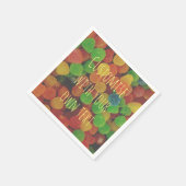 カスタムカラフル紙ナプキンズ スタンダードカクテルナプキン (角)