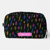 カスタムカラフル80年代レトロネオン稲妻学校 ドップキット (正面)