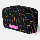 カスタムカラフル80年代レトロネオン稲妻学校 ドップキット (右コーナー)