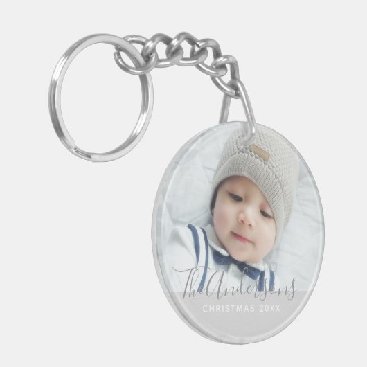 カスタムカラーとカスタム文字 キーホルダー (正面左)