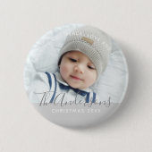 カスタムカラーとカスタム文字 缶バッジ (正面)