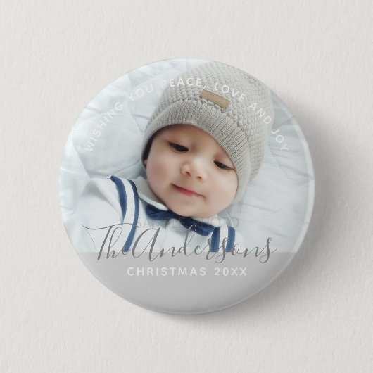 カスタムカラーとカスタム文字 缶バッジ (正面)