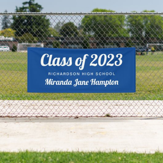 カスタムカラークラシック卒業 横断幕 (インサイチュ)