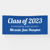 カスタムカラークラシック卒業 横断幕 (横)