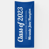 カスタムカラークラシック卒業 横断幕 (縦)