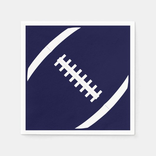 カスタムカラーサッカーチームパーティーカクテルナプキンス スタンダードカクテルナプキン (正面)