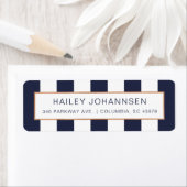 カスタムカラーストライプホイフェイクル住所 シール (インサイチュ)