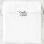 カスタムカラーズオクラホマローカル作家 スクエアシール (バッグ)