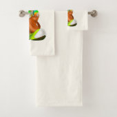 カスタムカラーズバスタオル – リトルピエロ – サーカス バスタオルセット (インサイチュ)