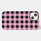 カスタムカラーチェック柄 iPhoneケース (裏面横)