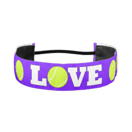 カスタムカラーテニスラブテニス選手のヘッドバンド アスレチックヘッドバンド