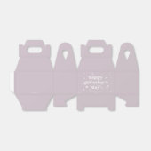 カスタムカラーハッピーガレンティーヌの日+ハート フェイバーボックス (折り畳みなし)