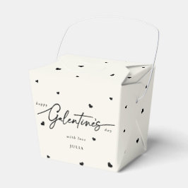 カスタムカラーハッピーガレンティーヌの日+ハート フェイバーボックス