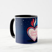 カスタムカラーハンドルマグカップ – Combo Coffee Cup マグカップ (正面左)