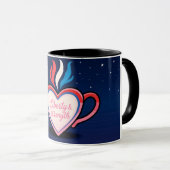 カスタムカラーハンドルマグカップ – Combo Coffee Cup マグカップ (正面右)