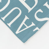 カスタムカラービーチハウスフリースブランケット フリースブランケット (角)