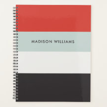 カスタムカラーブロック水平モノグラム