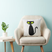 カスタムカラーモダン猫枕 クッション (椅子)