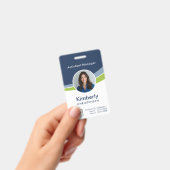 カスタムカラー企業用IDカード バッジ (手持ち)