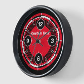 カスタムカラー動作壁時計 壁時計 (傾斜)