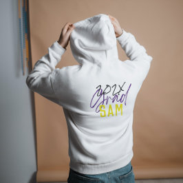 カスタムカラー文字大学の卒業 パーカ