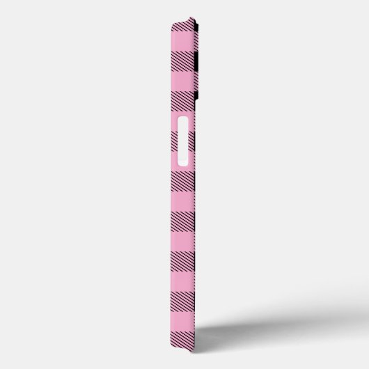 カスタムカラー格子模様 Case-Mate iPhoneケース (裏面 / 右)