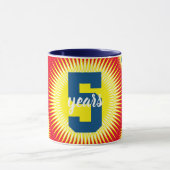 カスタムカラー社員記念コーヒー マグカップ (中央)