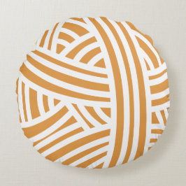 カスタムカラー糸 – スタイライズドヤーンボール ラウンドクッション