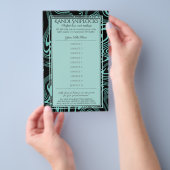 カスタムカラー美容師爪、 ネイル化粧アーティスト価格 チラシ (ハンドル)