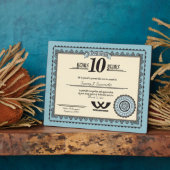 カスタムカラー10年雇用サービス賞 フォトプラーク (側面)