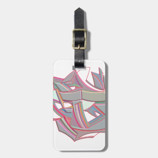 カスタムカラー ラゲッジタグ (正面縦)