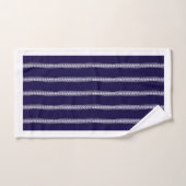 カスタムカラー 手描きブレイド ドゥードル パターン ショー バスタオルセット (ハンドタオル)